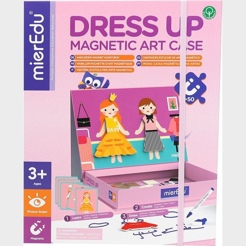 Magnetisk Leget�j - Kunst Box - P�kl�dning - Mieredu