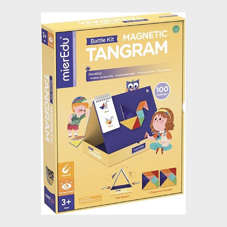 Magnetisk Spil - Tangram - Duel S�t - Mieredu
