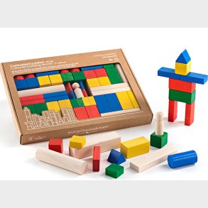 Milaniwood - Stableklodser - Farver 51stk