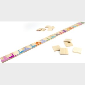 Milaniwood - Tr�spil - 2-i-1 Spil Verden Rundt