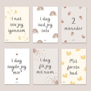 Withwhite - Milep�lskort - 35 Stk