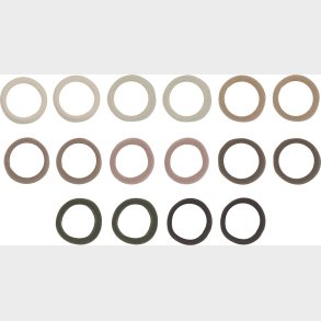 Mimi & Lula - 16 Hrelastikker - Mini Towelling Prairie Girl