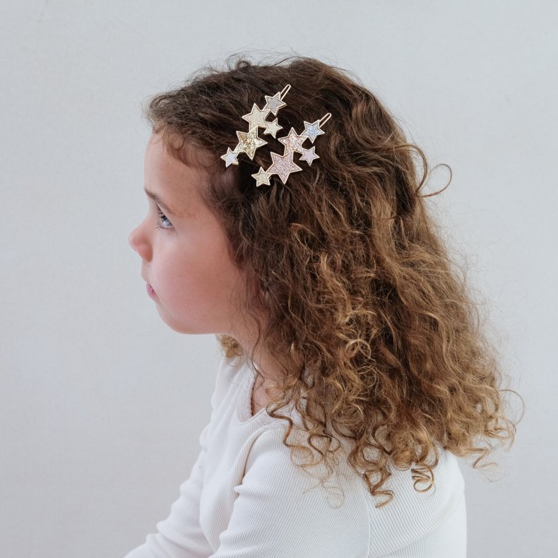 Mimi & Lula - 2 Snap Hrspnder - Starry Shimmer