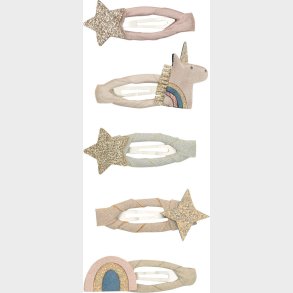 Mimi & Lula - 5 Hrspnder - Mini Unicorn Celeste