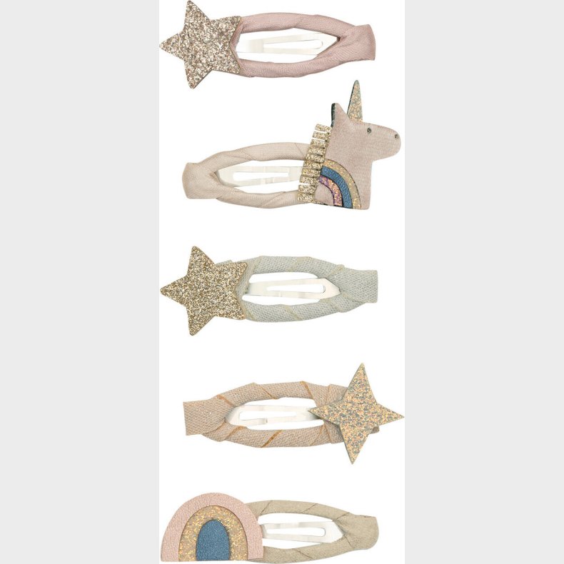 Mimi & Lula - 5 Hrspnder - Mini Unicorn Celeste