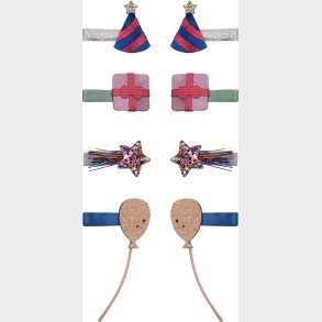 Mimi & Lula - 8 H�rclips Til B�rn - Mini Birthday Party Dancing Queen