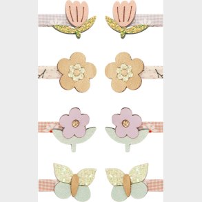 Mimi & Lula - 8 Hrclips - Mini Bouquet Spring Magic