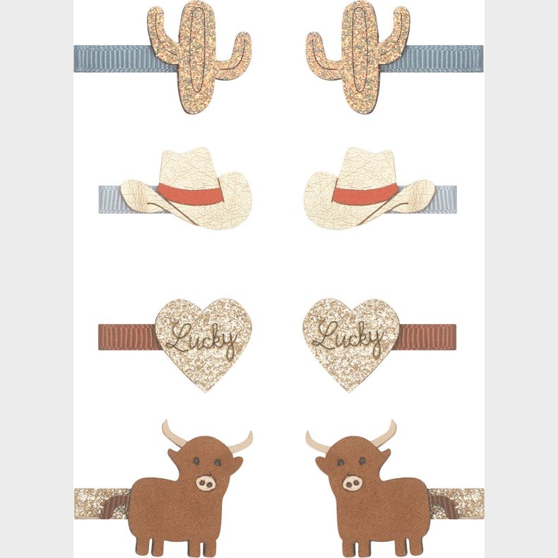 Mimi & Lula - 8 Hrclips - Mini Lucky Cowboy