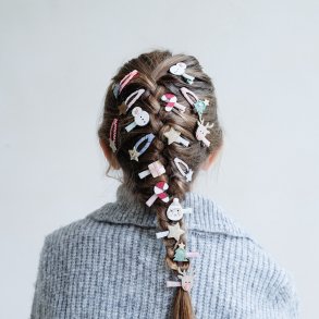 H�rclips Til B�rn - Mini Rensdyr Jul - Mimi & Lula - 8 Stk.