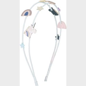 Mimi & Lula - Dobbelt Hrbjle - Unicorn Celeste