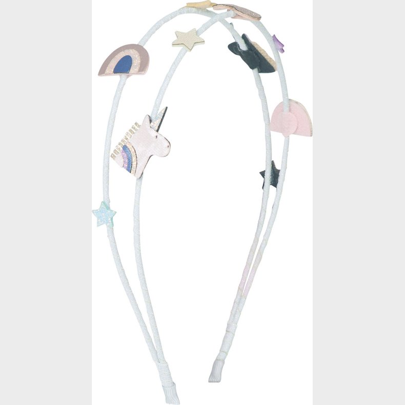 Mimi & Lula - Dobbelt Hrbjle - Unicorn Celeste