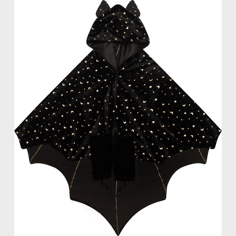 Kappe Til B�rn - Sort Flagermus Halloween - Mimi & Lula