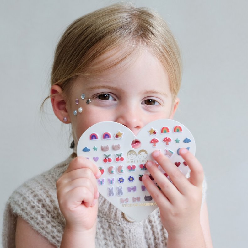 �restickers Til B�rn - 25 Par - Blandet - Mimi & Lula