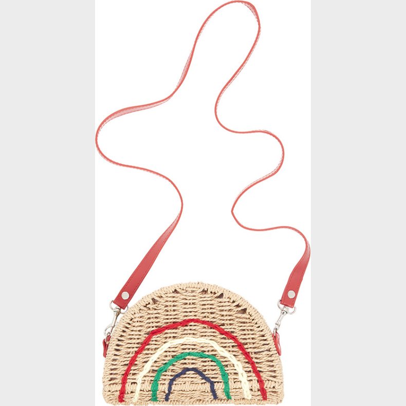 Mimi & Lula - Skuldertaske Med Regnbue - Flettet