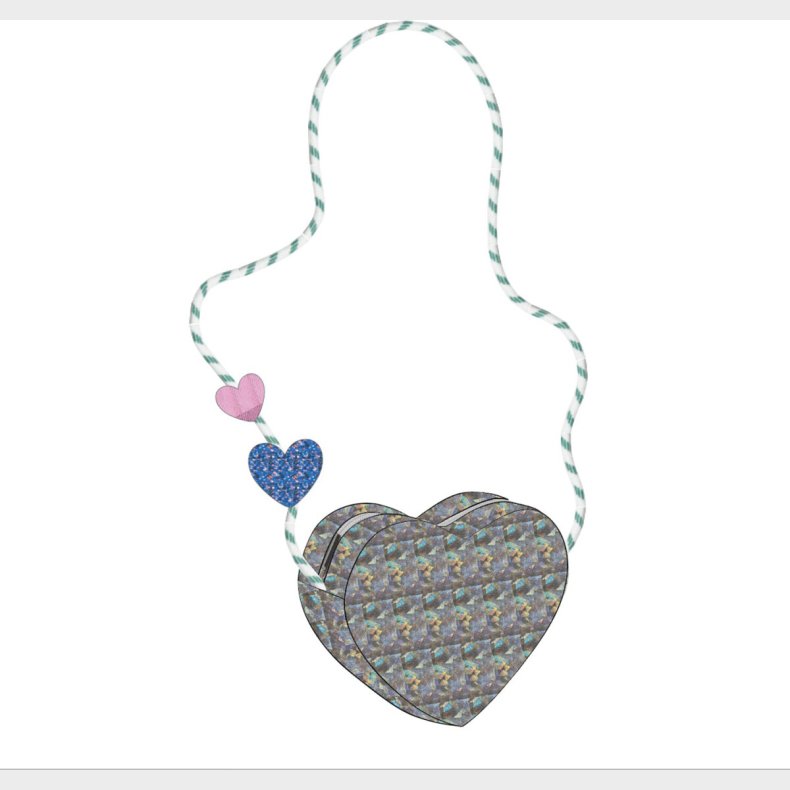 Mimi & Lula - Skuldertaske - Mega Sparkle Heart Enchanted