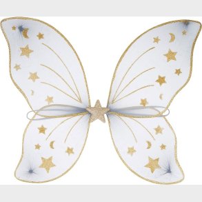 Fe Vinger Til Brn - Gr Med Stjerner - Mimi & Lula