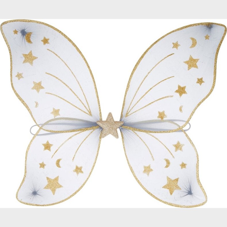 Fe Vinger Til Brn - Gr Med Stjerner - Mimi & Lula