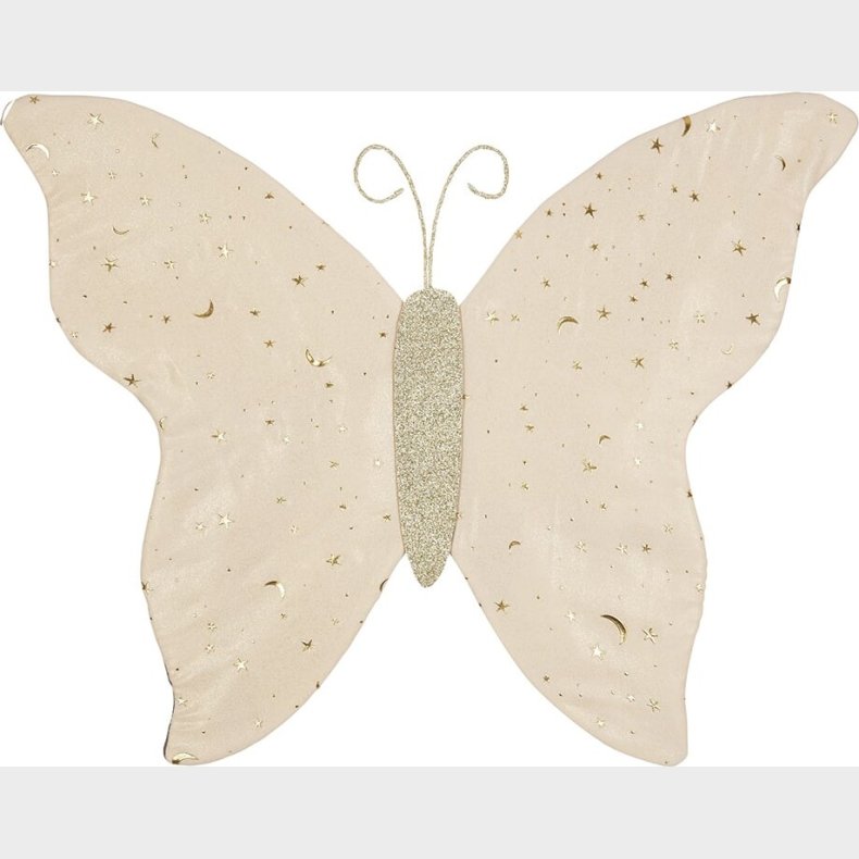 Fe Vinger Til Brn - Beige Med Stjerner - Mimi & Lula