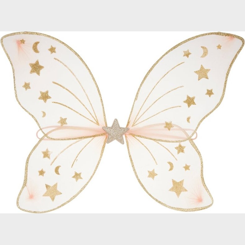 Fe Vinger Til Brn - Lyserd Med Stjerner - Mimi & Lula