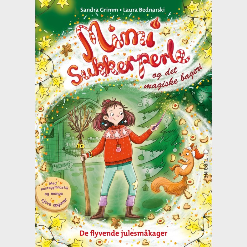 Mimi Sukkerperle Og Det Magiske Bageri - De Flyvende Julesmkager - Sandra Grimm - Bog