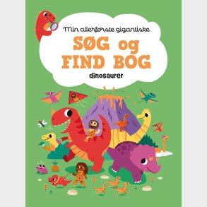 Min Allerfrste Gigantiske Sg Og Find Bog - Dinosaurer - Michael Buxton - Bog