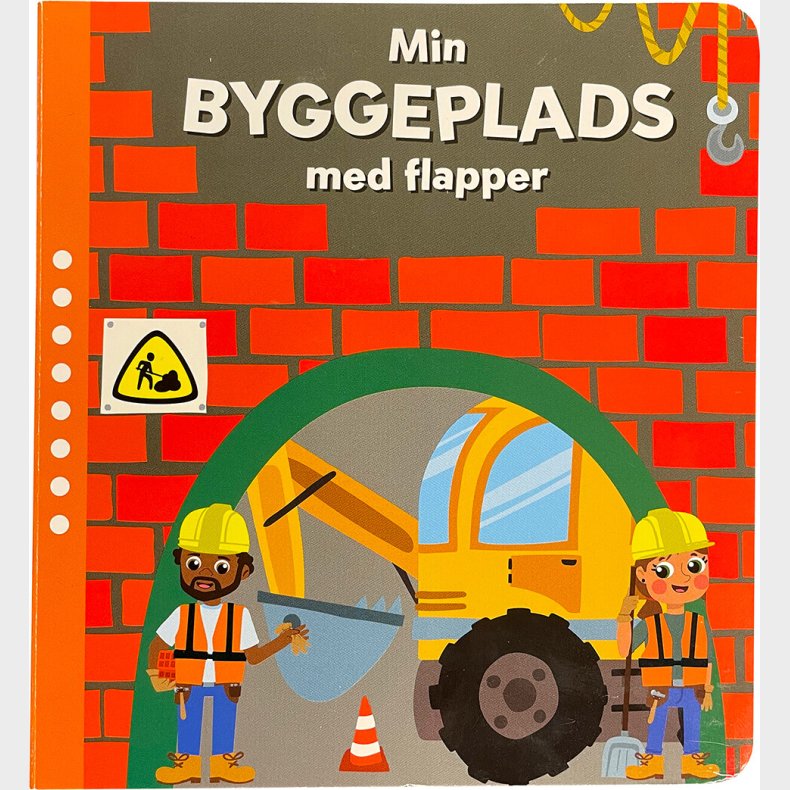 Min Byggeplads Med Flapper - Bog