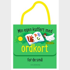 Gyldendal | Min egen kuffert med ordkort for de sm