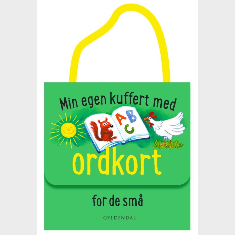 Gyldendal | Min egen kuffert med ordkort for de sm