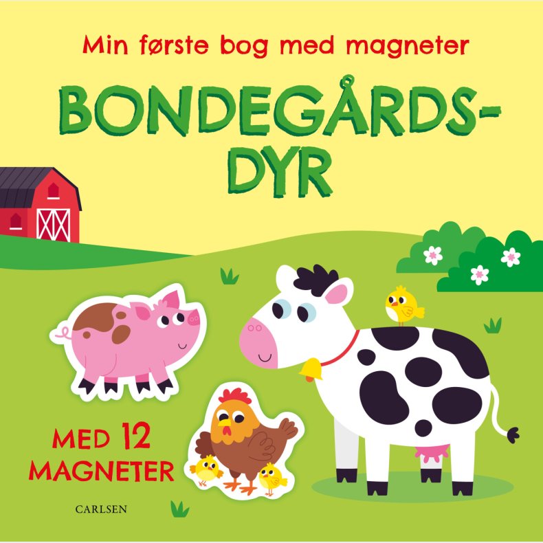 Min F�rste Bog Med Magneter: Bondeg�rdsdyr - Bog