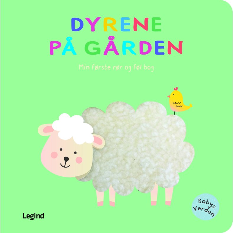 Min F�rste R�r Og F�l Bog - Dyrene P� G�rden - Bog