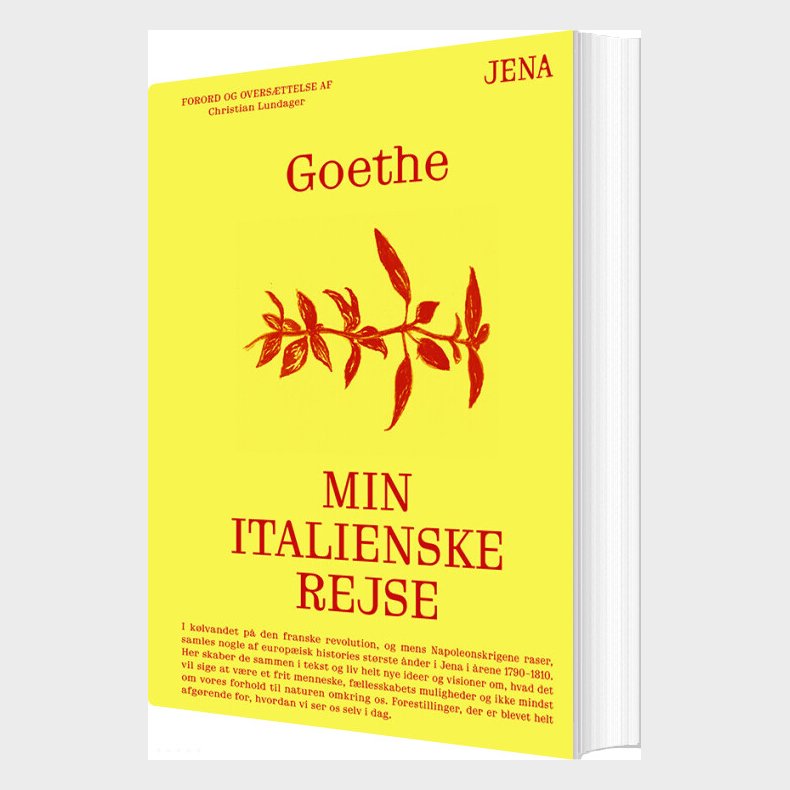 Min Italienske Rejse - Johann Wolfgang Von Goethe - Bog