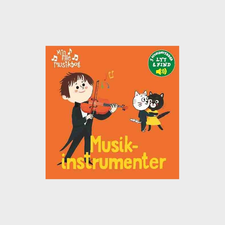 Min Lille Musikbog: Musikinstrumenter - Bog
