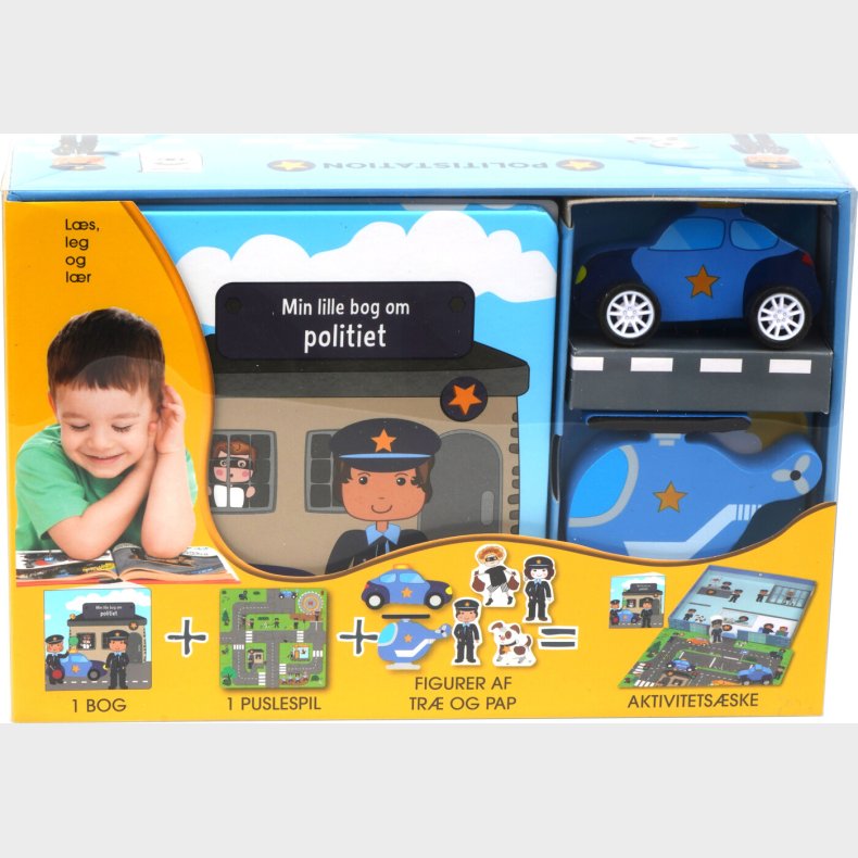 Min Lille Politistation - Aktivitets�ske - Bog