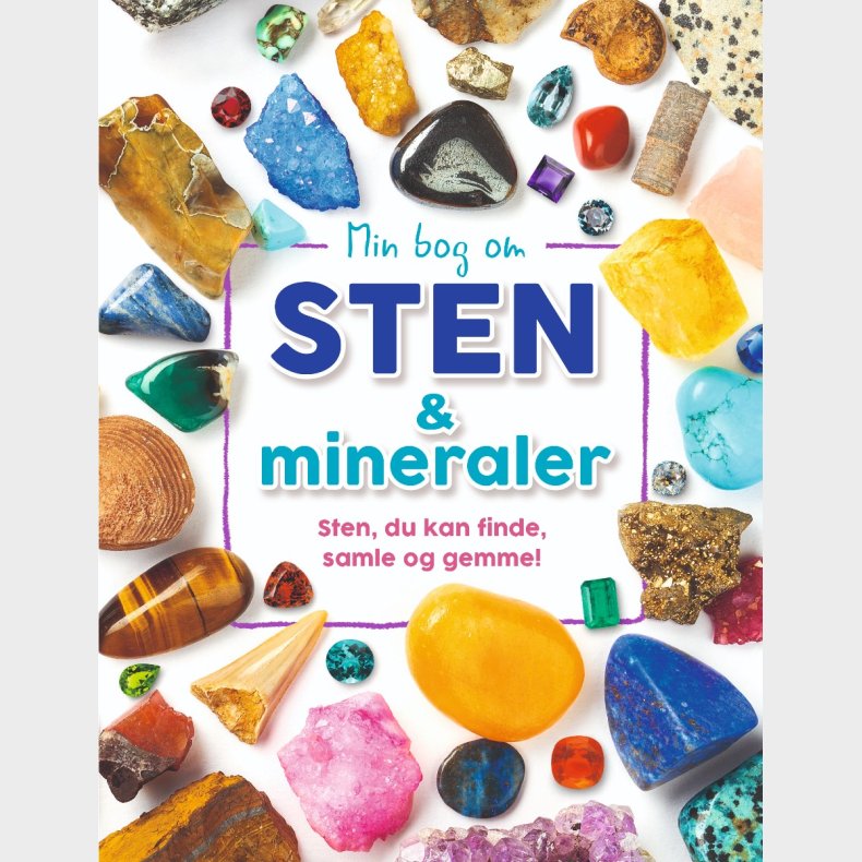 Forlaget Bolden | Min bog om Sten og Mineraler