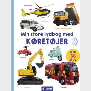 Min Store Lydbog Med Kretjer - Bog