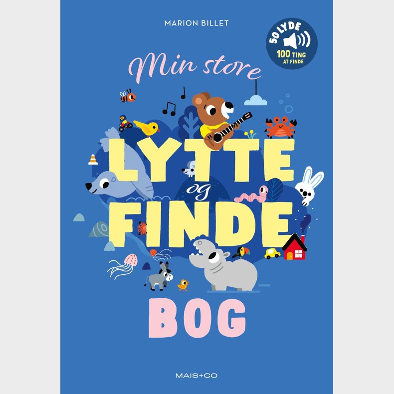 Min Store Lytte Og Findebog - Bog