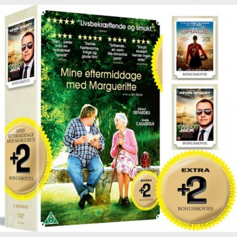 Mine Eftermiddage Med Margueritte // Gracie // Casino Jack - DVD - Film