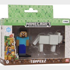 Minecraft - 3d Figur 2-pak Vindues�ske - (2015mc)