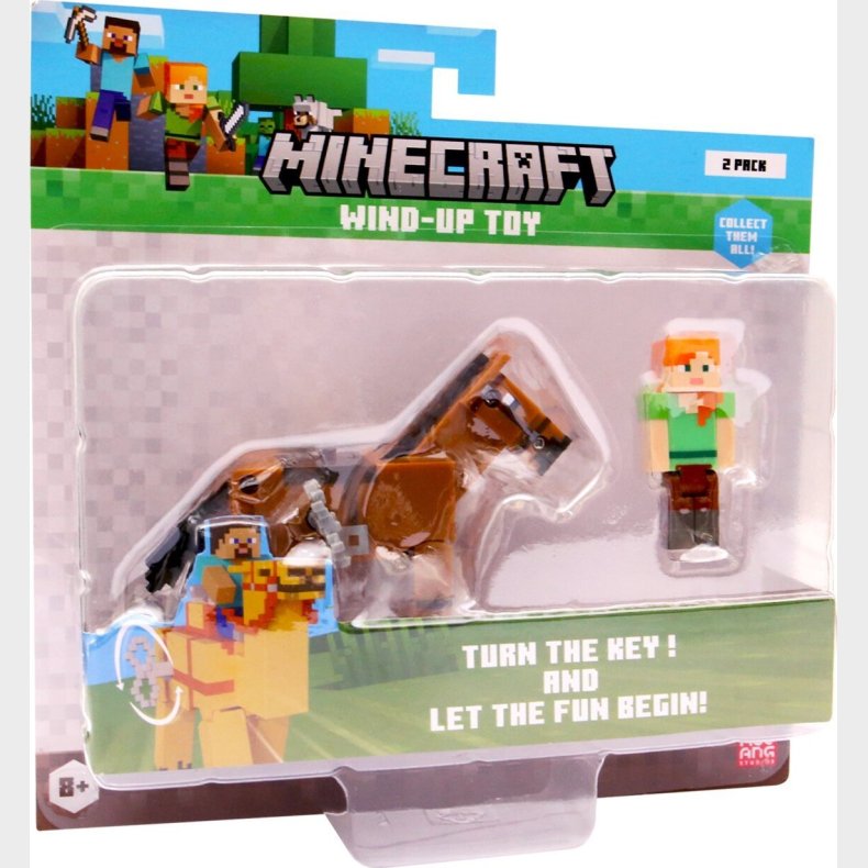 Minecraft - 3d Wind-up Toy - Horse