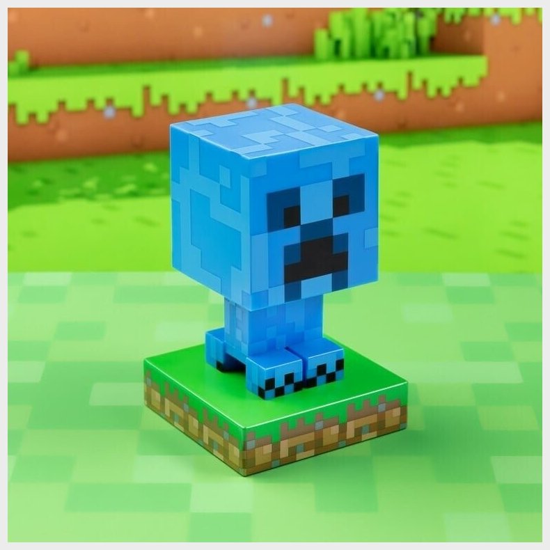 Minecraft - Creeper Lampe - Bl - 11 Cm