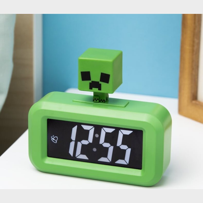 Minecraft - Creeper Icon Alarm Clock Mini