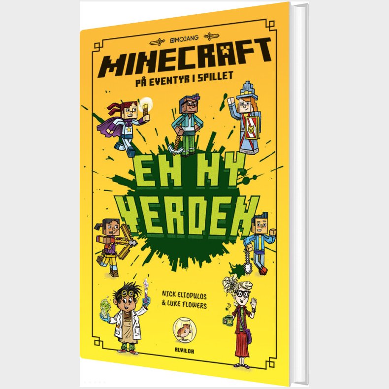 Minecraft - P� Eventyr I Spillet 1: En Ny Verden - Nick Eliopulos - Bog