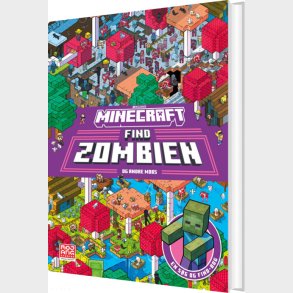 Minecraft - Find Zombien - En Sg Og Find-bog - Bog