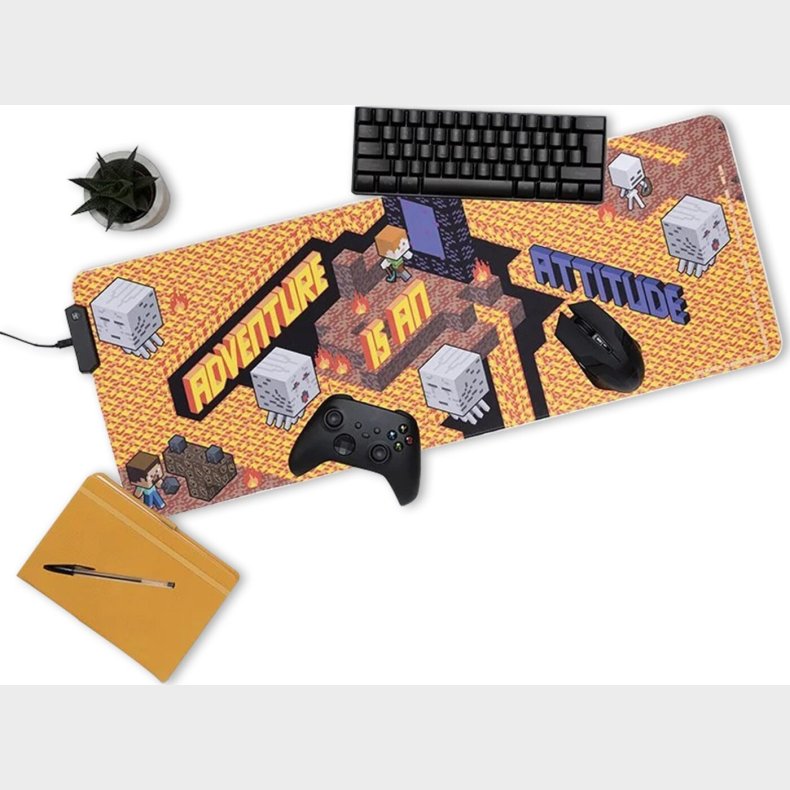 Minecraft - Stor Gaming Musem�tte Med Lys