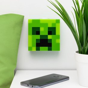 Minecraft - Natlampe Til B�rn - Creeper