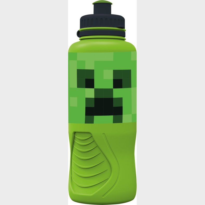Minecraft - Sports Drikkedunk Til B�rn - Gr�n - Plastik 400 Ml
