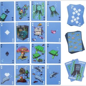 Minecraft Waterproof Playing Cards