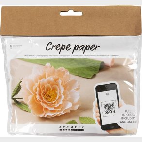 Mini Diy Kit Crepepapir - Pon - Strk/crepe 180% - 105 G