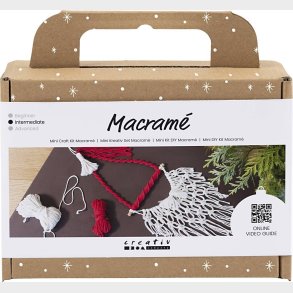 Mini Diy Macram Kit - Julemand