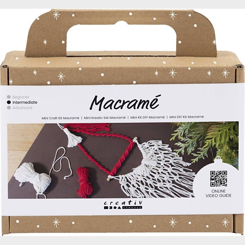 Mini Diy Macram Kit - Julemand